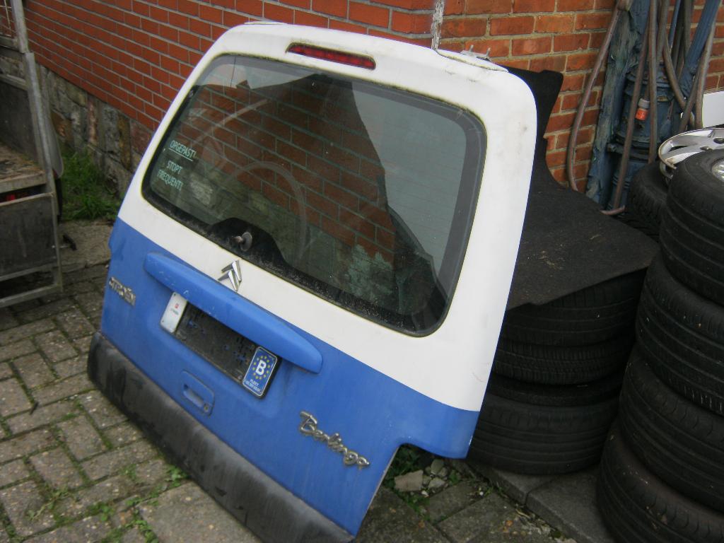 achterklep peugeot partner / citroen berlingo 2002-2008, Ophalen, Gebruikt, Citroën, Achterklep