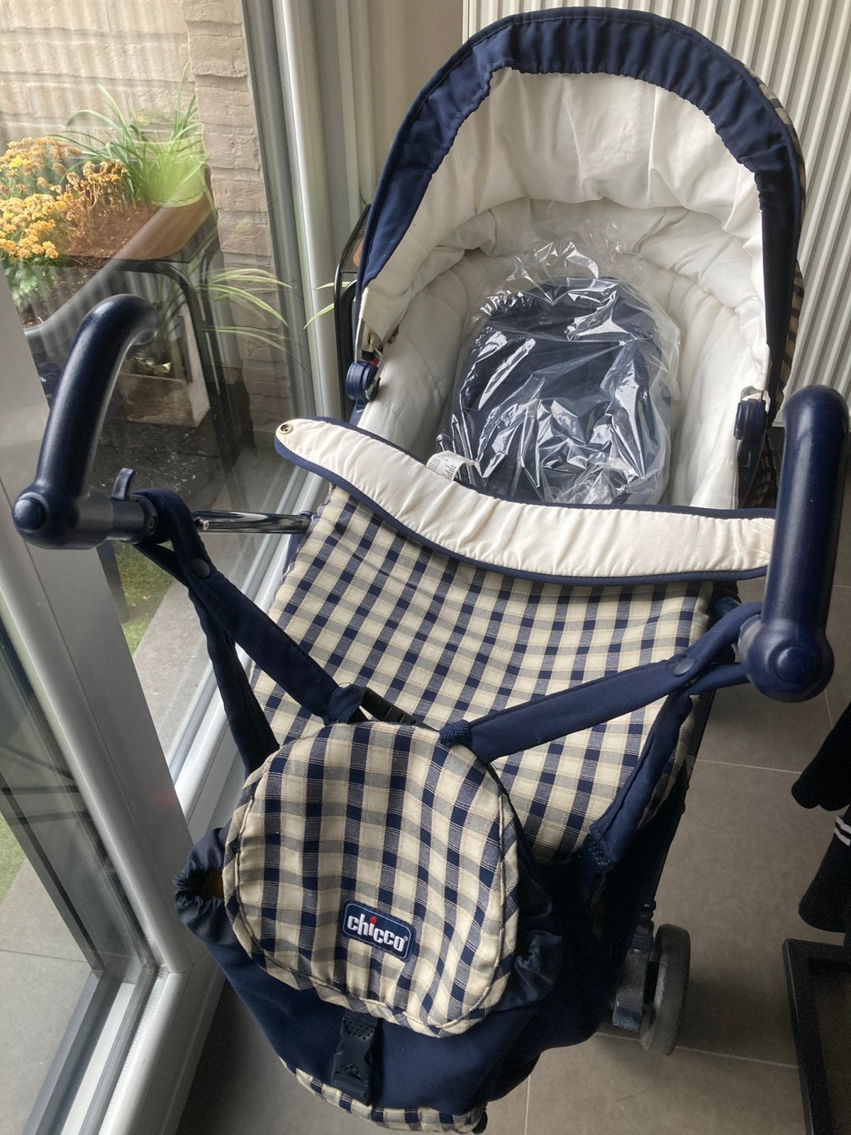 Kinderwagen, buggy, voetenzak, maxi cosy, rugzakje Chicco, Enfants & Bébés, Enlèvement, Utilisé, Poussette