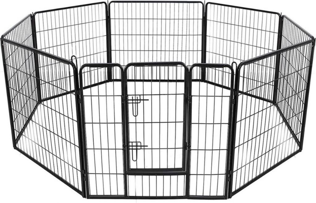 Topmast puppy ren hond afsluiting 1m hoog (8 pannelen)), Ophalen, 100 cm of meer, Hondenhok, 110 cm of meer