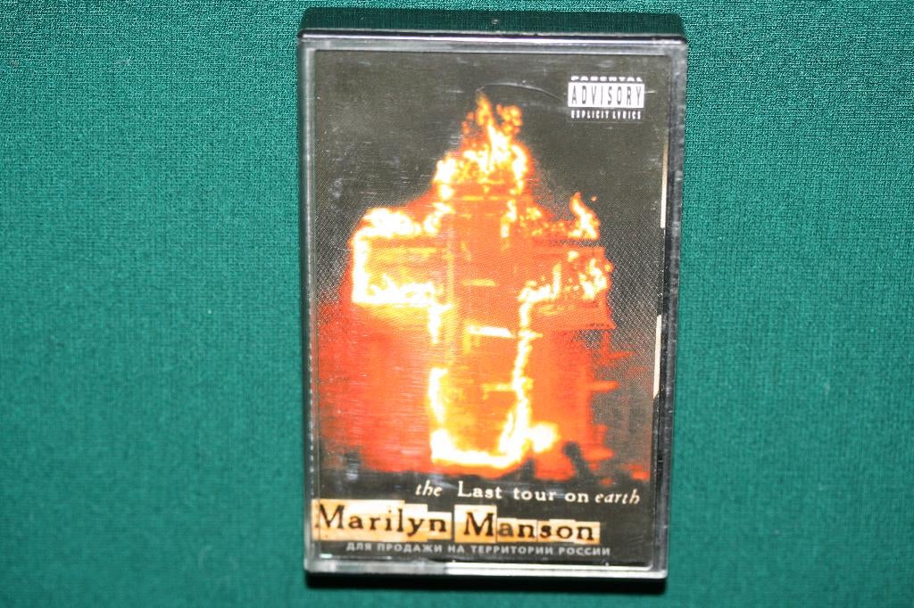 Marilyn Manson - The Last Tour On Earth, Cd's en Dvd's, Cassettebandjes, Ophalen of Verzenden, Gebruikt, Rock en Metal, 1 bandje