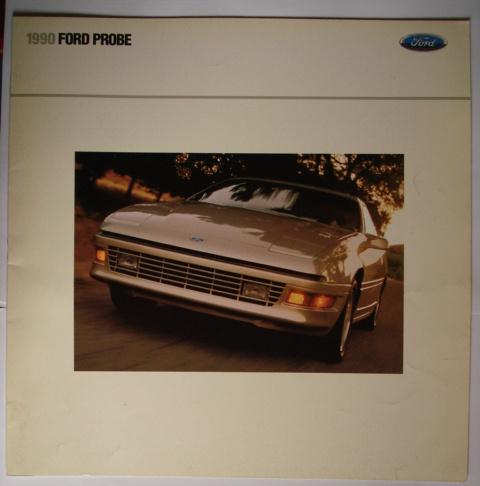 Ford Probe USA 1990 Brochure Catalogue Prospekt, Verzenden, Gelezen, Ford