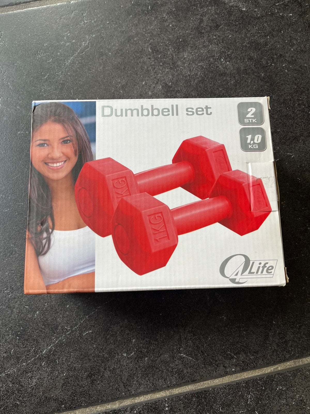 Dumbbeld set 1kg (=2 halters), Enlèvement, Comme neuf