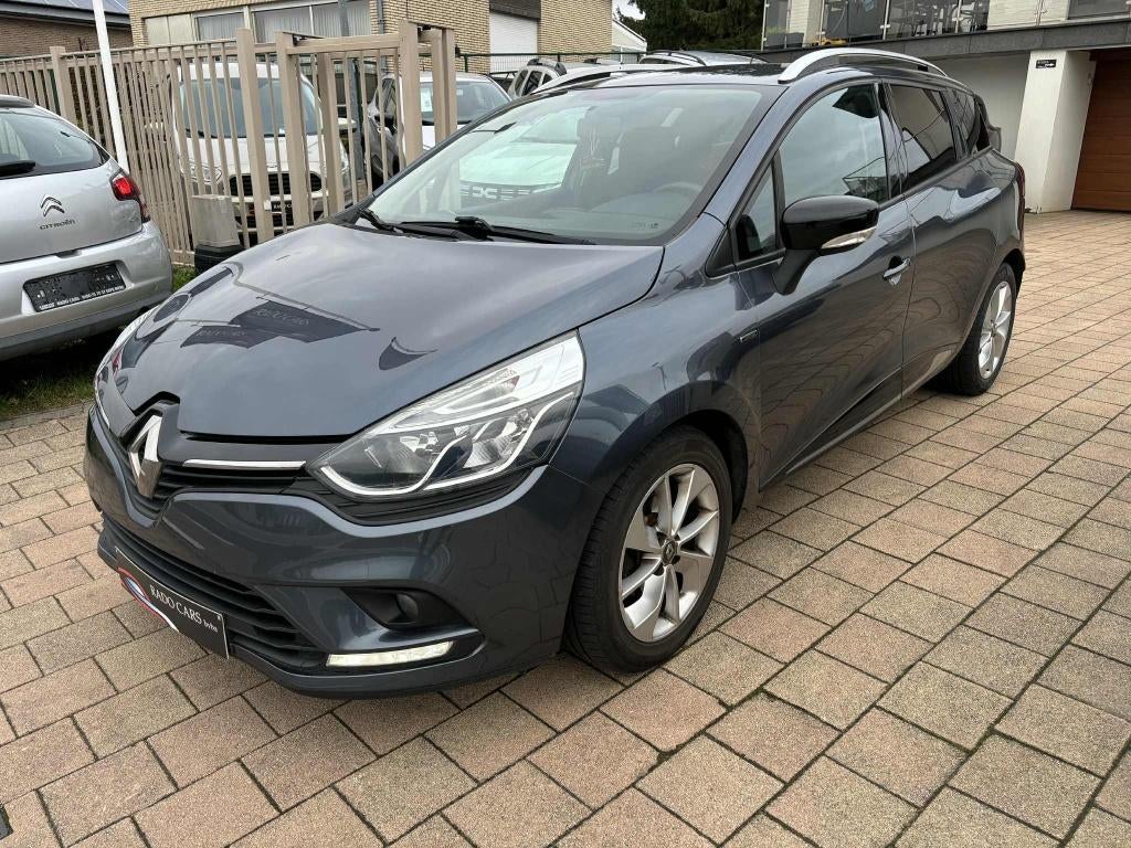 Renault Clio 900 cc benzine van 2017, Euro 6, Bedrijf, Zilver of Grijs, 66 kW