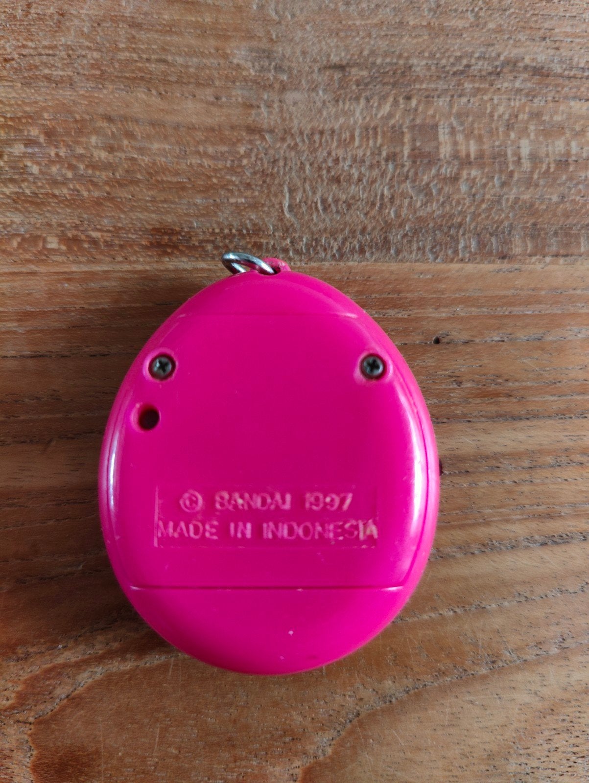 Vintage Tamagotchi P2 (1997) – Bandai Original – Roze/Groen, Enlèvement