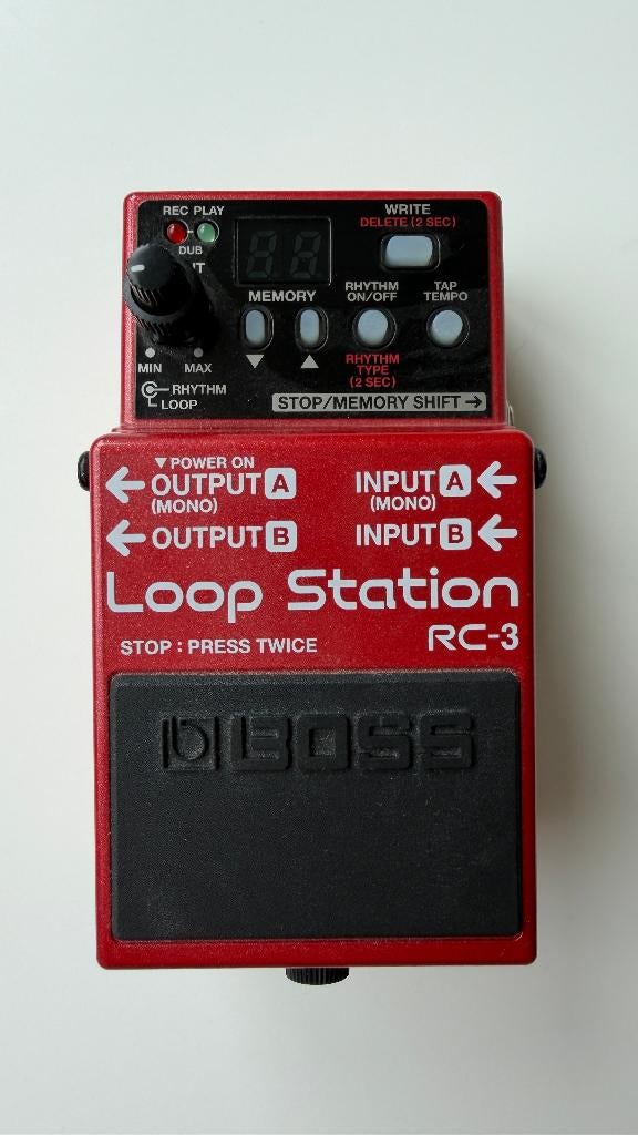 Boss RC3 Loopstation, Muziek en Instrumenten, Ophalen, Zo goed als nieuw, Overige typen