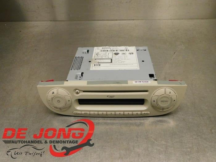 Radio CD Speler van een Fiat 500, Gebruikt, -, -, Ophalen of Verzenden