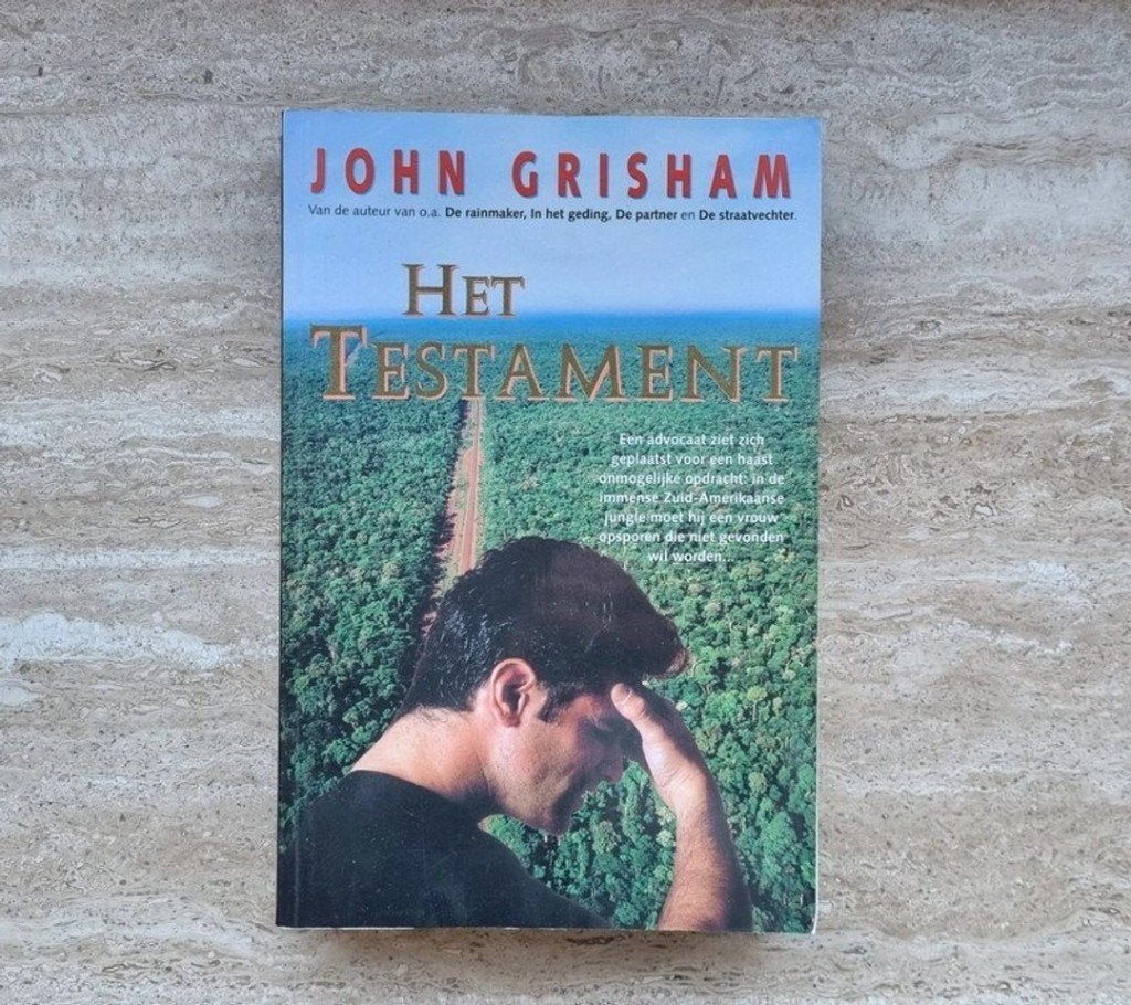 Het testament, thriller van John Grisham over advocatuur, Boeken, Verzenden, Zo goed als nieuw, John Grisham, Amerika