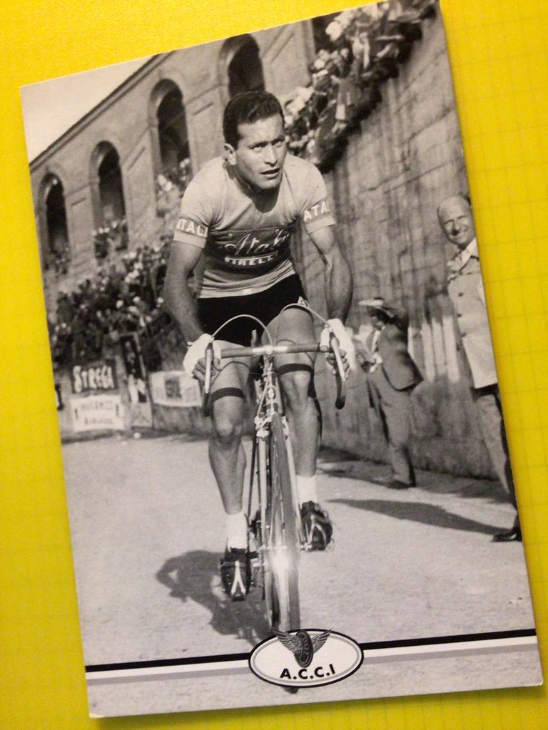 wielerkaart 1957 team atala bruno monti, Envoi, Comme neuf
