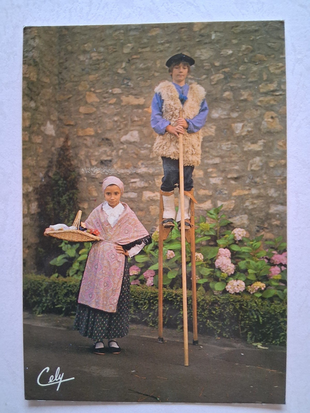 2 postkaarten Folklore Landais., Verzamelen, Postkaarten | Themakaarten, Ophalen of Verzenden, Klederdracht