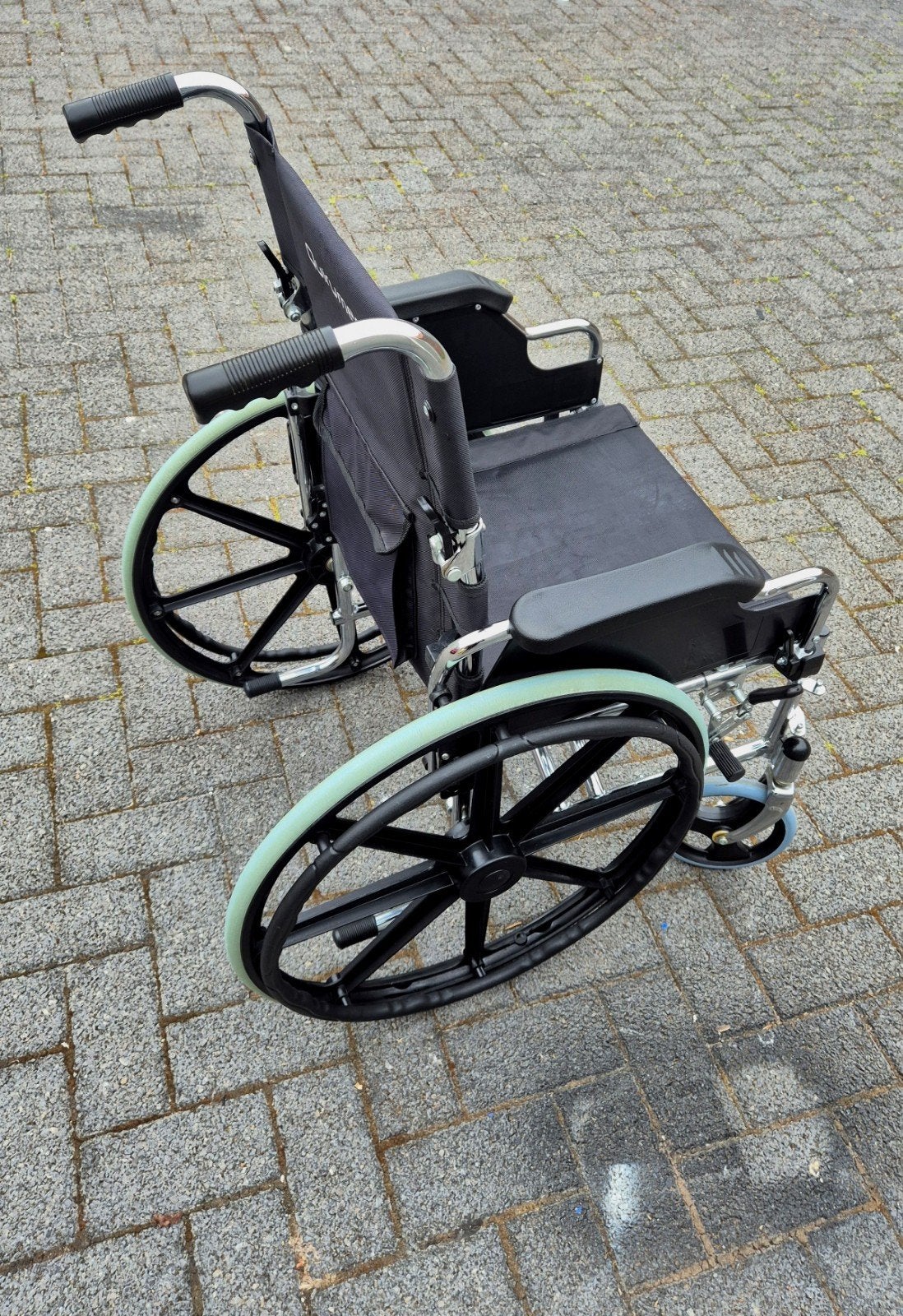 Rolstoel, Ophalen, Inklapbaar, Zo goed als nieuw, Duwrolstoel