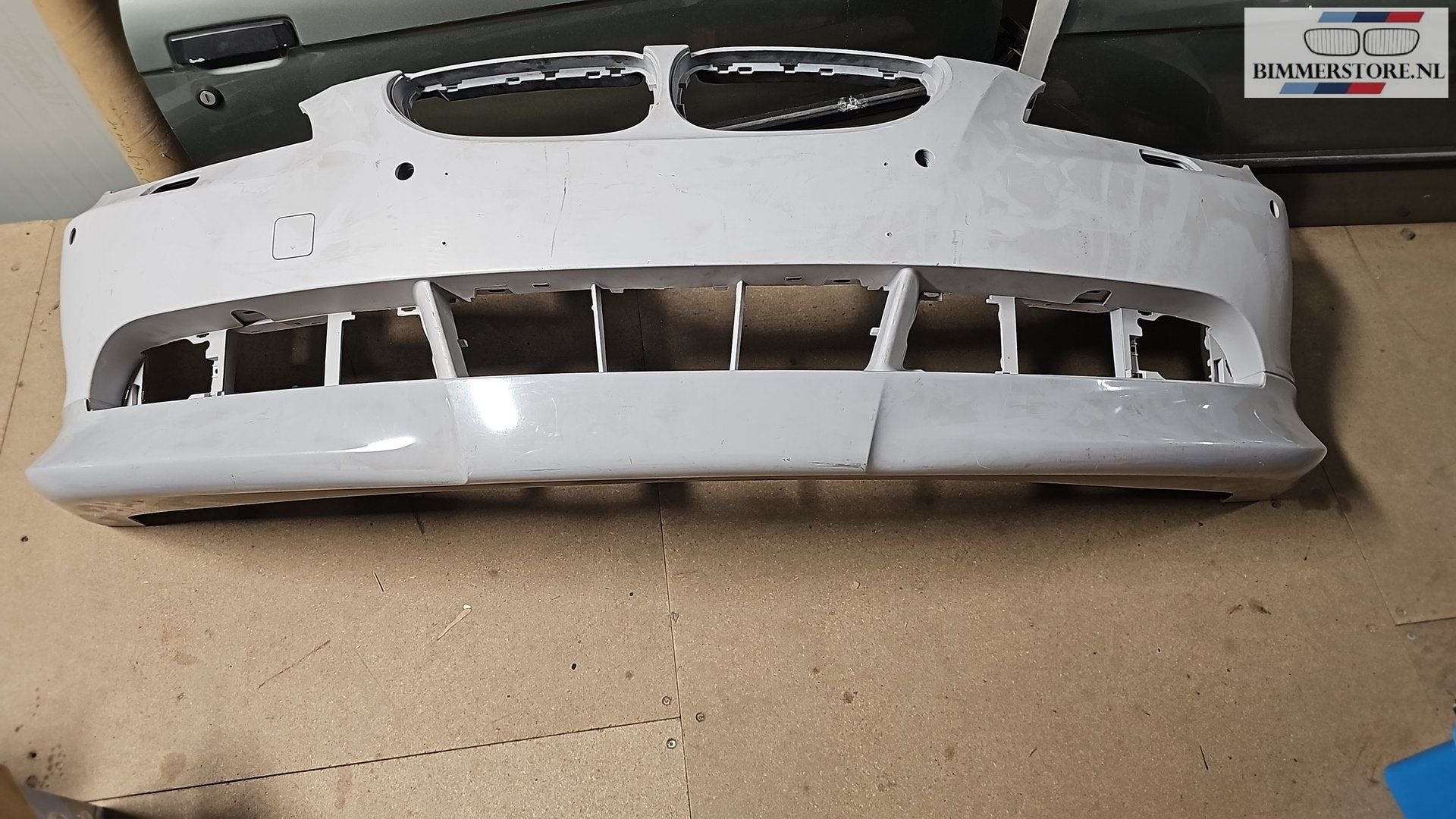 Standaard voorbumper spoilerlip Hartge BMW 5 serie E60 E61, -, Origine de la pièce connue, Enlèvement, Utilisé