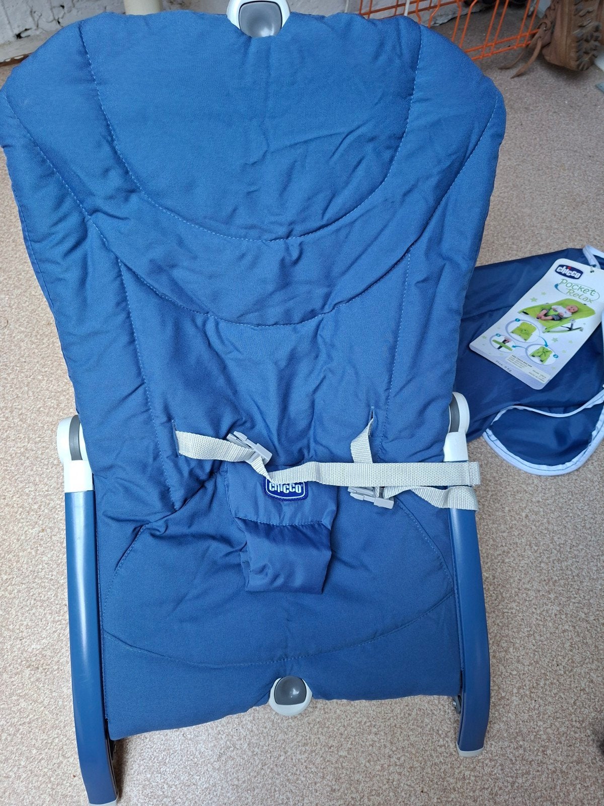 Baby-kinder zitje, Relax, Reisbedje, Kinderen en Baby's, Ophalen, Zo goed als nieuw, Overige merken