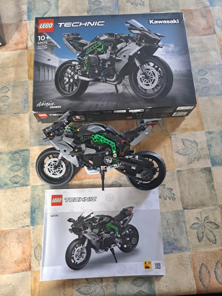 Lego kawasaki ninja h2r, Enlèvement ou Envoi, Complet, Lego