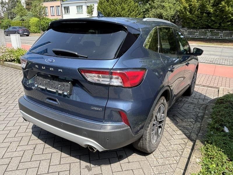 Ford Kuga TITANIUM 2.5PHEV 225PK AUT OC3708 *83780*, Auto's, Ford, Automaat, Zwart, Blauw, Parkeersensor