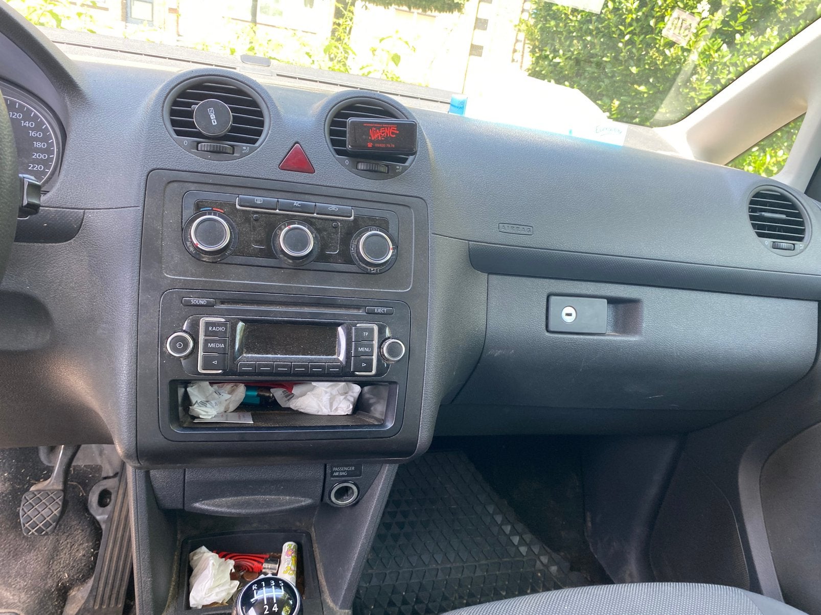 Volkswagen caddy 2012 de heeft geen autokeuring, Achat, Entreprise, Boîte manuelle, 5 portes