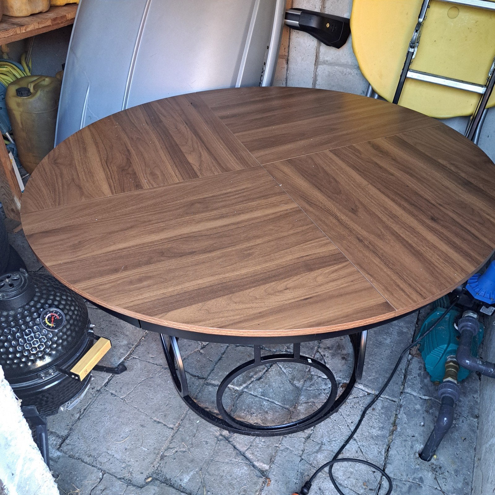 tuintafel rond, Tuin en Terras, Ophalen, Rond