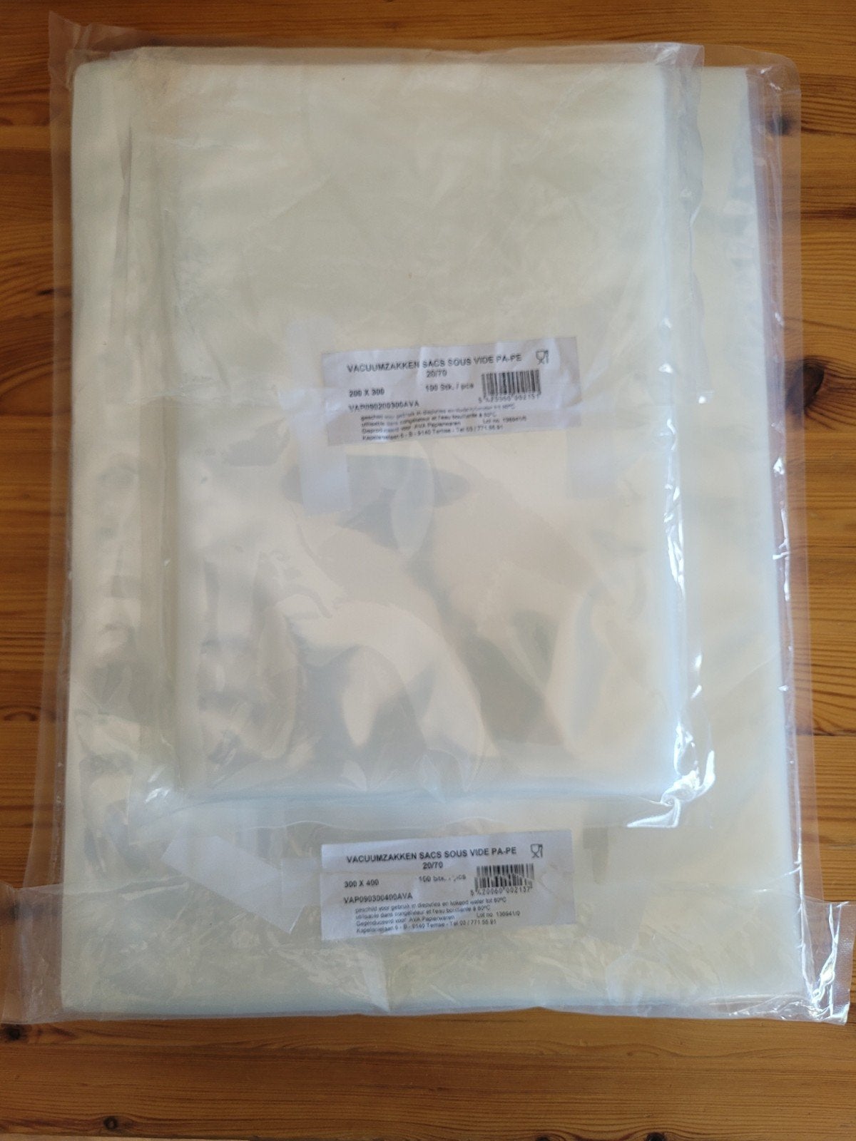 Vacuumzakken sous vide 20/70, Ophalen, Zo goed als nieuw