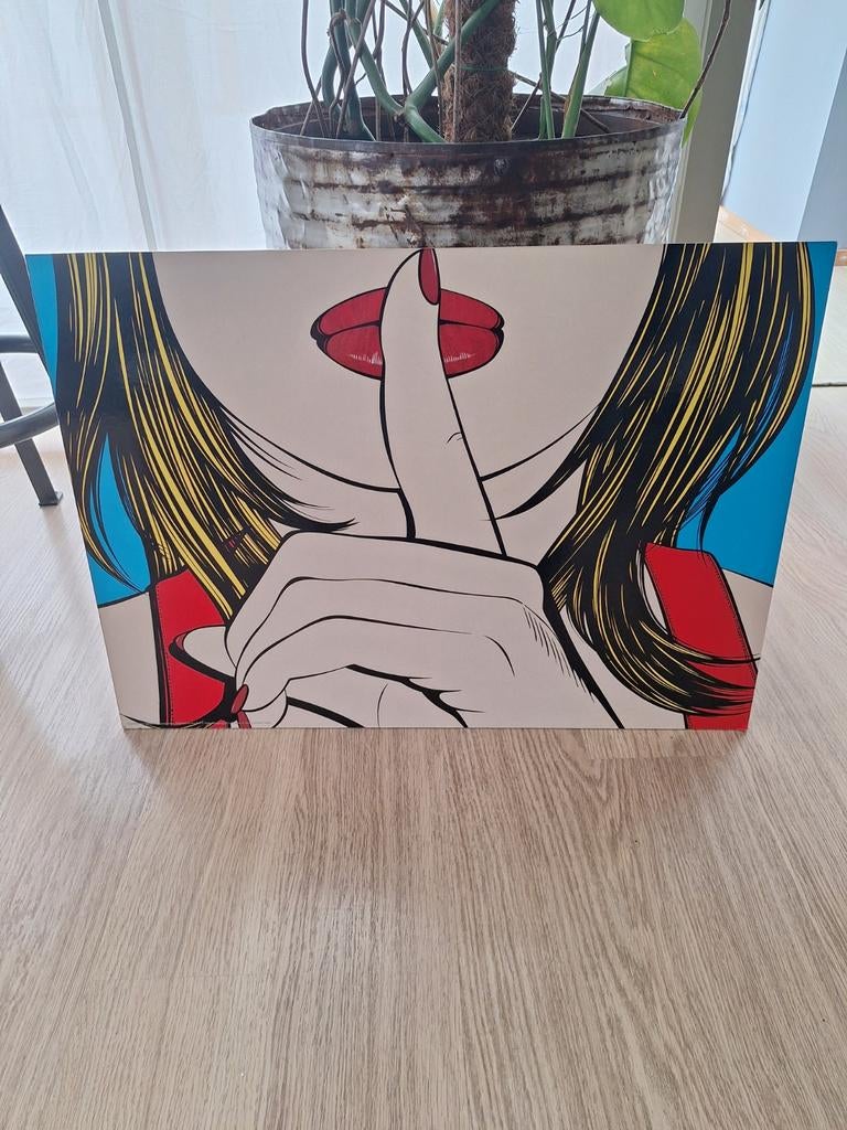 IKEA Solmyra, 50x70 cm
Deborah Azzopardi - Shhh... pop-art, Ophalen