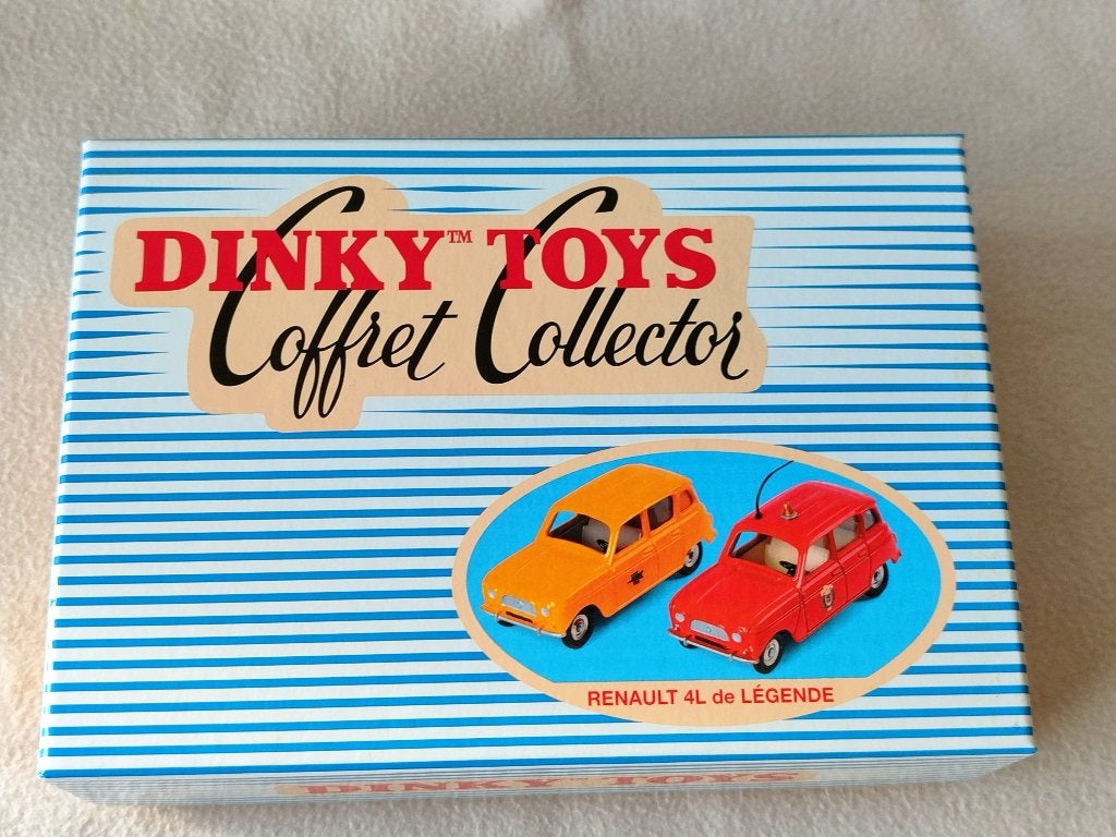 Dinky Atlas: Coffret Renault 4L de Légende _ref.518 P _Neuf, Ophalen of Verzenden, Nieuw, Auto, Dinky Toys