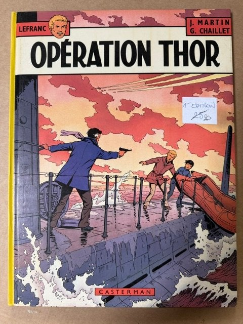 Lefranc tome 6 EO, Livres, Enlèvement ou Envoi, Une BD, Jacques Martin, Utilisé