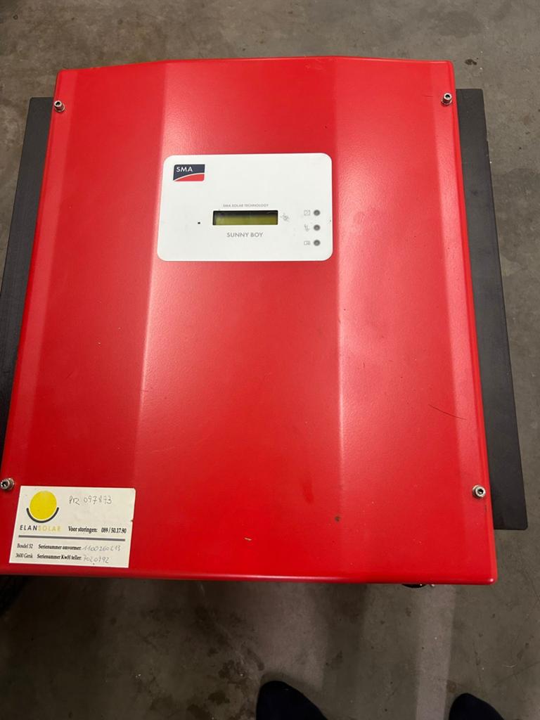 Omvormers SMA SUNNY BOY SB 3300TL HC, 3 stuks, Doe-het-zelf en Bouw, Zonnepanelen en Toebehoren, Ophalen