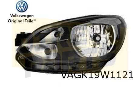 Volkswagen Up! (8/16-) Up! koplamp Links (zwart) Origineel!, Neuf, -, Volkswagen, -