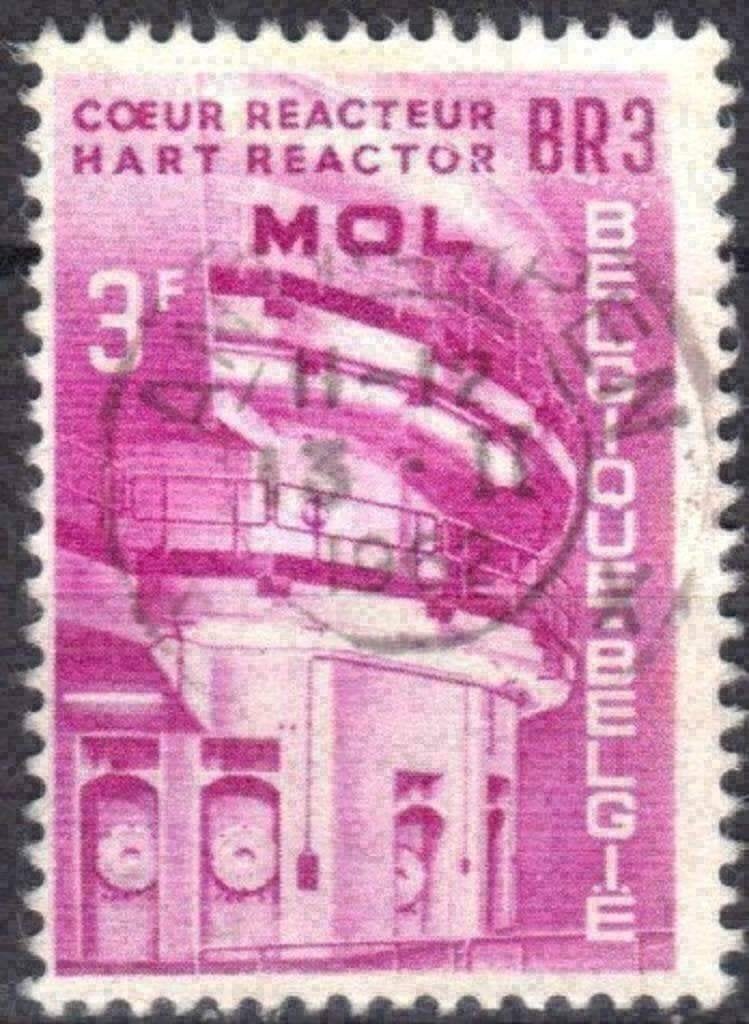 Belgique 1961 - Yvert/OBP 1196 - Euratom à Mol (ST), Timbres & Monnaies, Envoi, Affranchi, Oblitéré, Europe