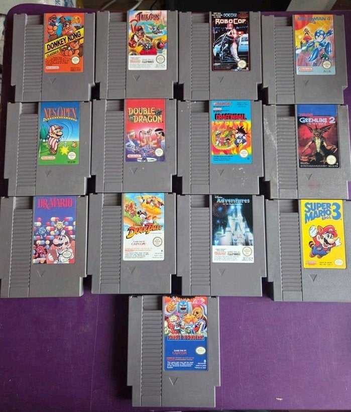 lot de jeux nintendo nes, Ophalen of Verzenden, Gebruikt