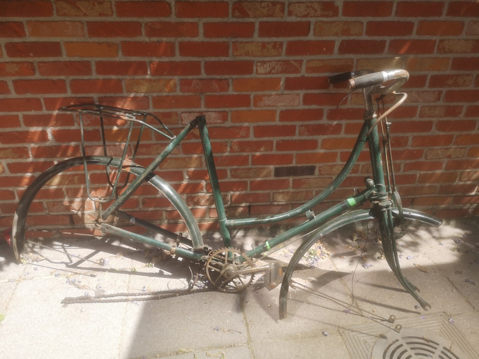 Raleigh damesfiets/ loopfiets/ omafiets uit 1947, Ophalen