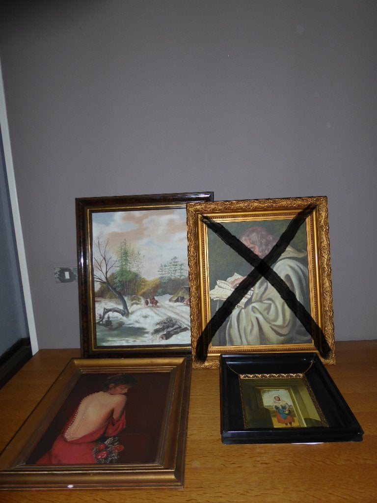 antieke schilderij lijsten, Antiek en Kunst, Ophalen