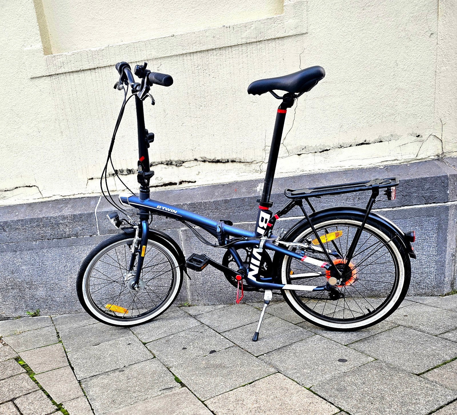 Vélo Pliable Btwin Tilt 500., Autres marques, Vitesses, Frein sur jante, 18 à 20 pouces