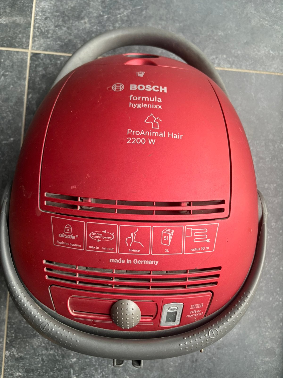 Bosch Formula Hygienixx 2200W, Stofzak, Gebruikt, Bosch, Ophalen of Verzenden