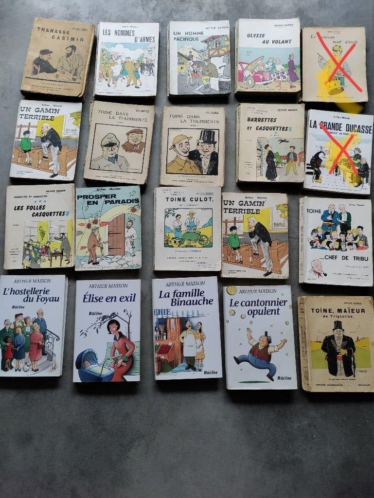 Livres Arthur Masson au choix 3€/p, Enlèvement, Utilisé, Arthur Masson