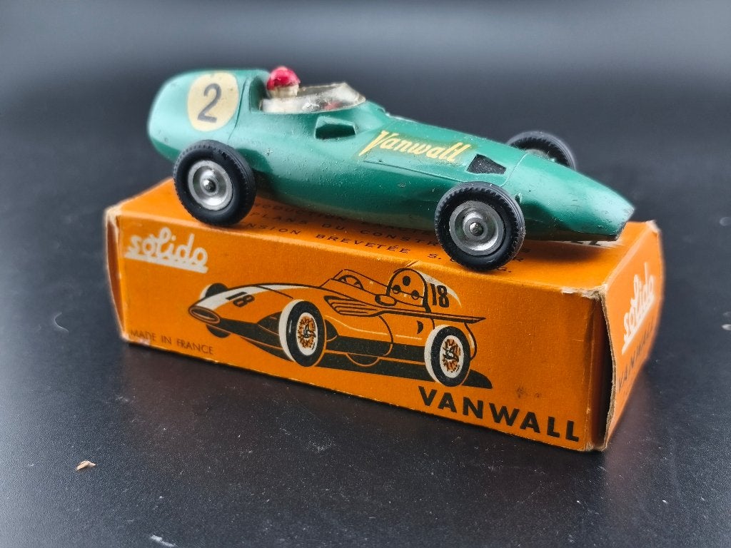 SOLIDO (GEEN DINKY) VANWALL F1 REF 104, Ophalen of Verzenden, Zo goed als nieuw, Auto, Solido