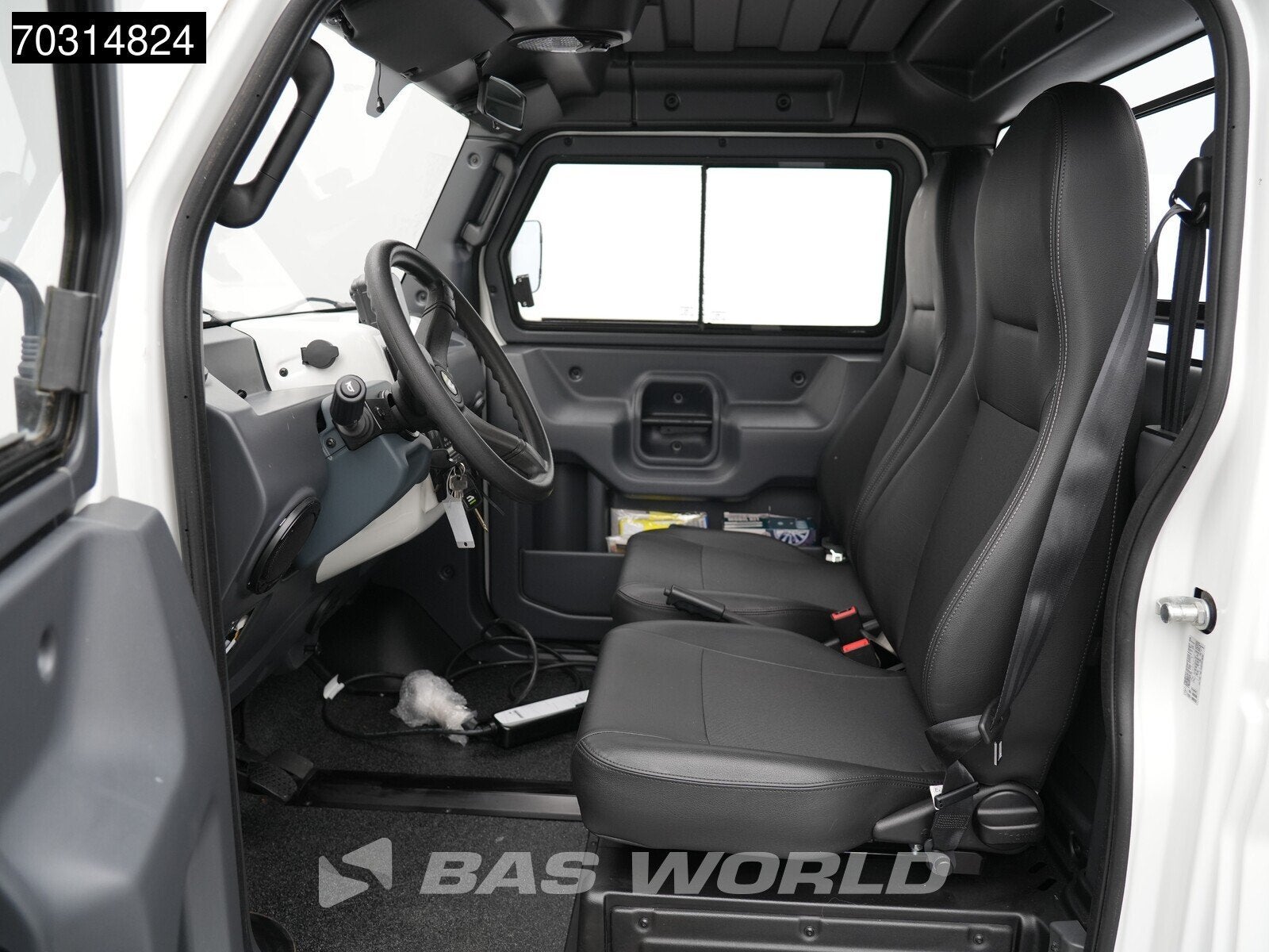 EVUM Motors aCar Neu! 4x4 Allrad Pritsche 100% Elektro 23kWh, Auto's, Stof, Wit, 1500 kg, 2 zetels