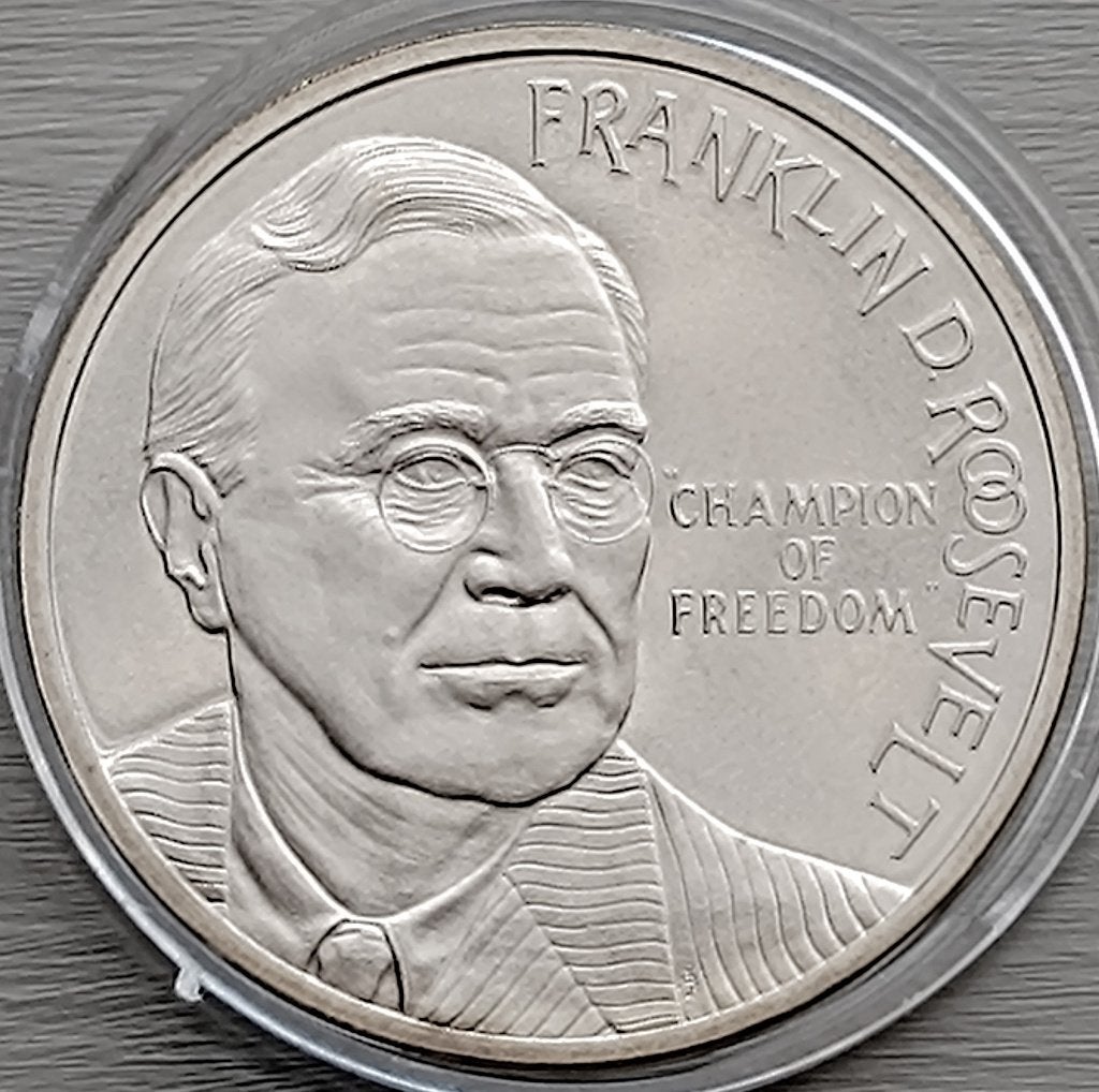 munt Nederland 2 1/2 ecu 1994 :Franklin D. Roosevelt, Enlèvement ou Envoi