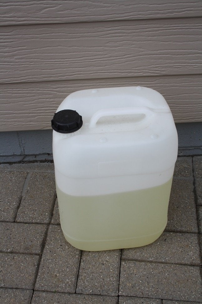 Plastiek bidon met petroleum voor Zibro Camin, Ophalen, Zo goed als nieuw, Overige typen