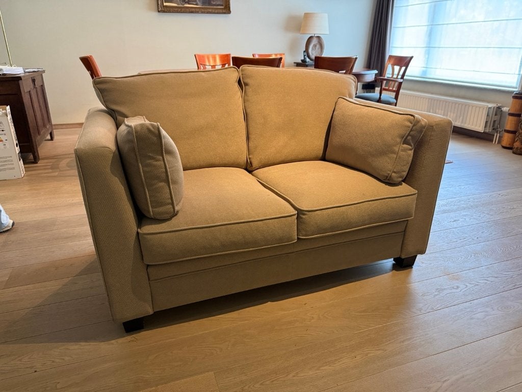 Chaise longue 2 places de haute qualité - assise haute, Enlèvement, Comme neuf, Tissus