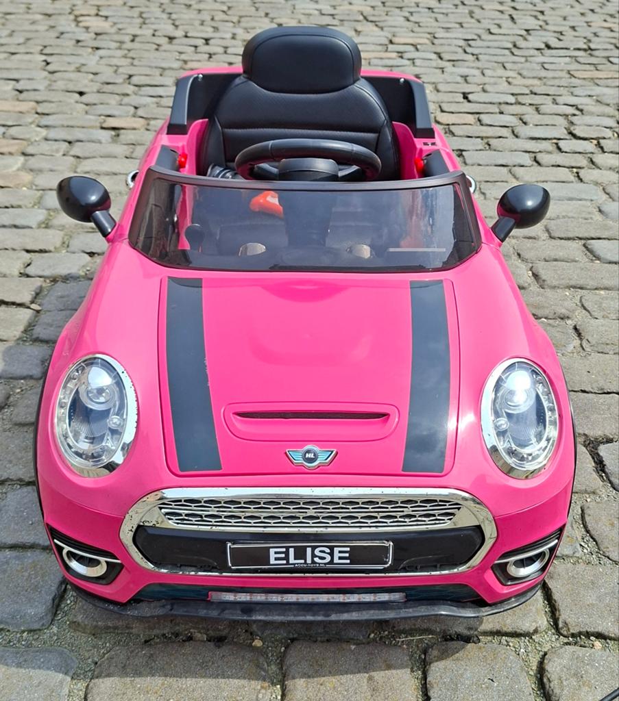Elektrische kinderauto Mini Cooper met afstandsbediening, Ophalen