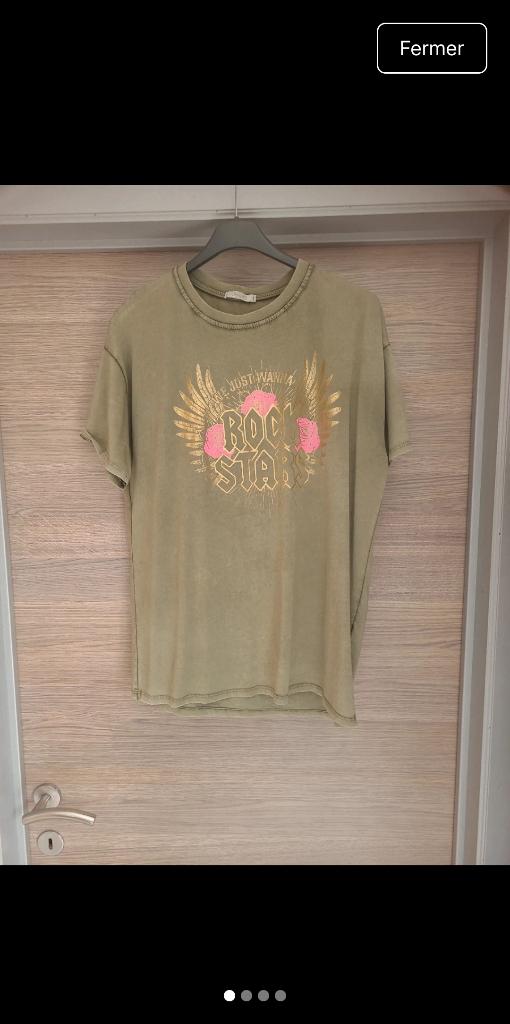 T-shirt kaki neuf  Taille : 40, Kleding | Dames, T-shirts, Maat 38/40 (M), Nieuw, Ophalen of Verzenden, Korte mouw