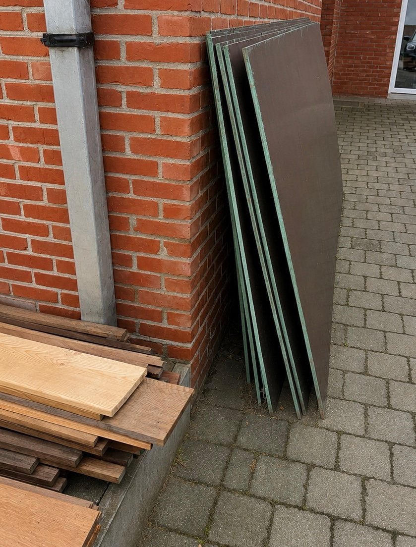 Betonplex 18 mm – partij van 6 wegens stopzetten magazijn, Ophalen, Zo goed als nieuw, Betonplex