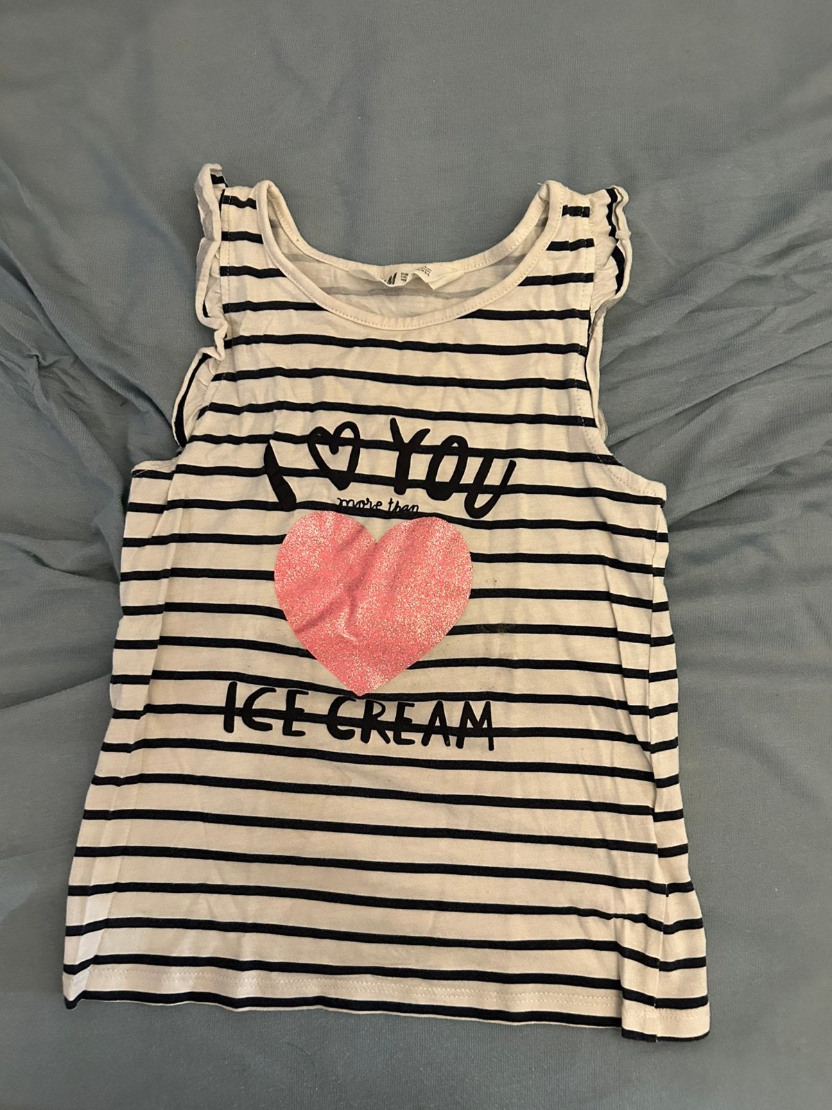 Meisje shirt zonder mouwen, Kinderen en Baby's, Kinderkleding | Maat 110, Ophalen, Zo goed als nieuw, Meisje, Shirt of Longsleeve