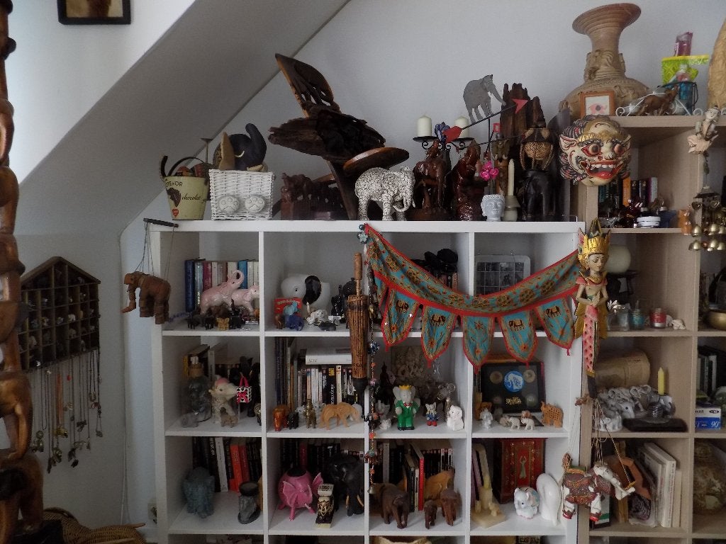 Olifanten collectie, Verzamelen, Ophalen, Gebruikt, Beeldje of Figuurtje