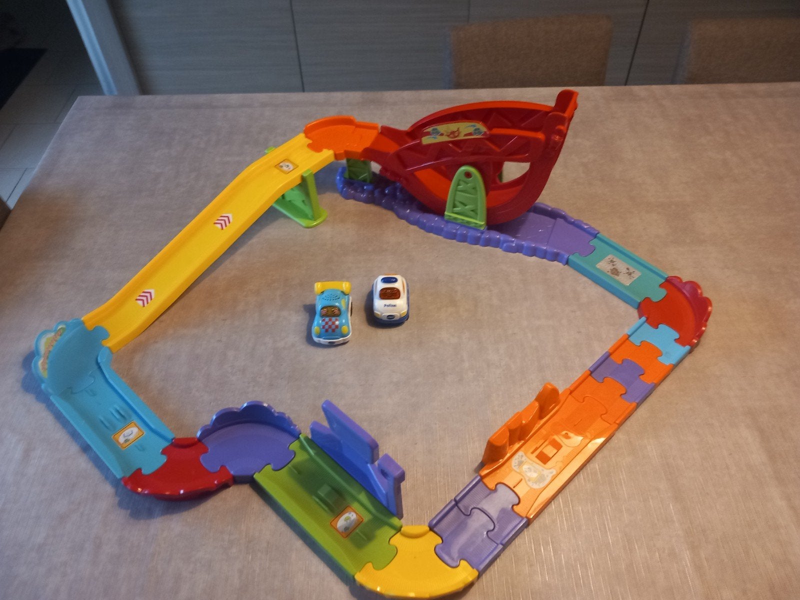 Autobaan toet toet auto's vtech, Kinderen en Baby's, Speelgoed | Vtech, Ophalen