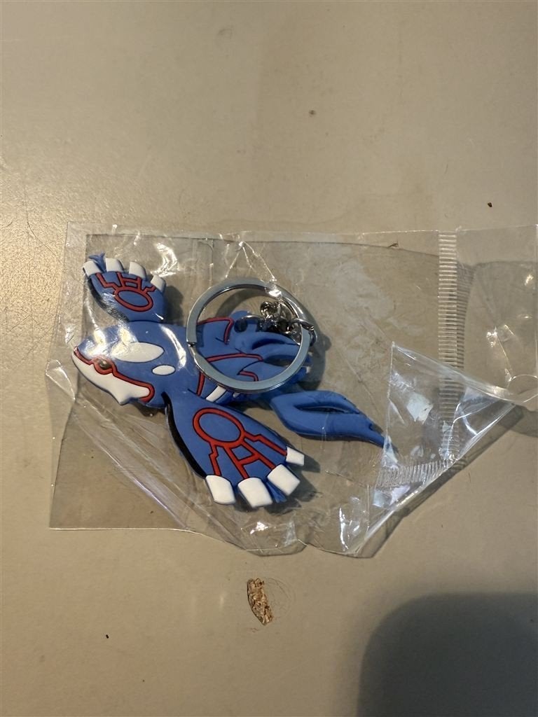 Sleutelhanger - Pokemon Kyogre Blue, Ophalen of Verzenden, Nieuw