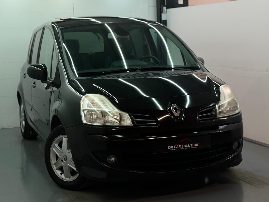 Renault modus Initiale 1.2i ac pano dak leder 2010 lezok, Autos, Renault, Entreprise, Garantie prolongée, Noir, 5 portes