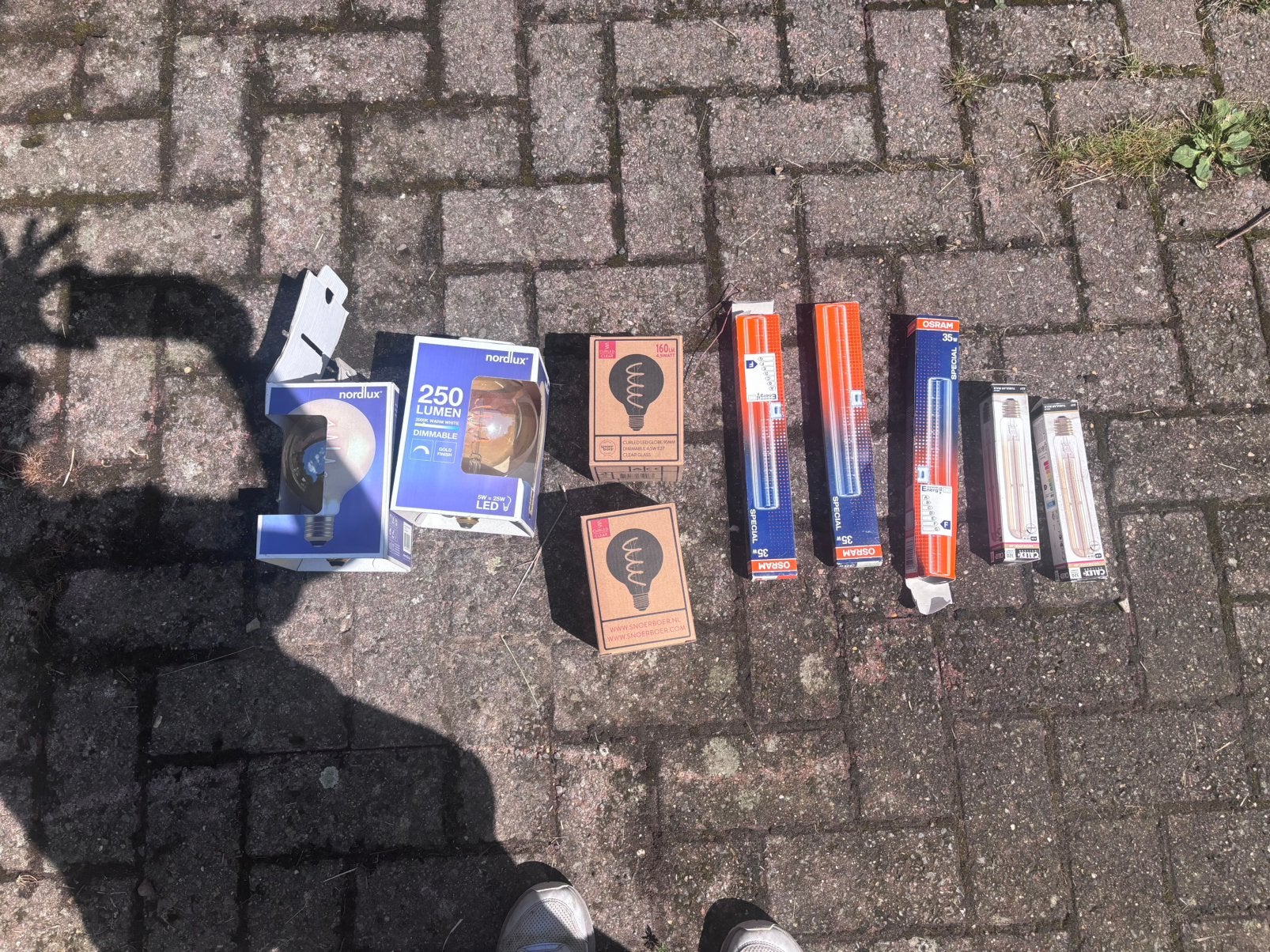 Partij diverse lampen, Ophalen, Zo goed als nieuw, Osram