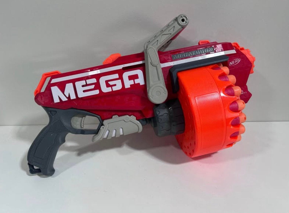 Lot Nerf / XShot - Grote pistolen, target en accesoires, Ophalen, Zo goed als nieuw