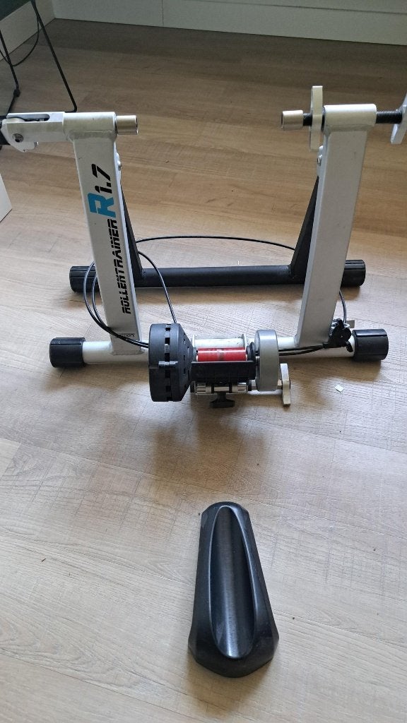 Rollen fiets, Ophalen