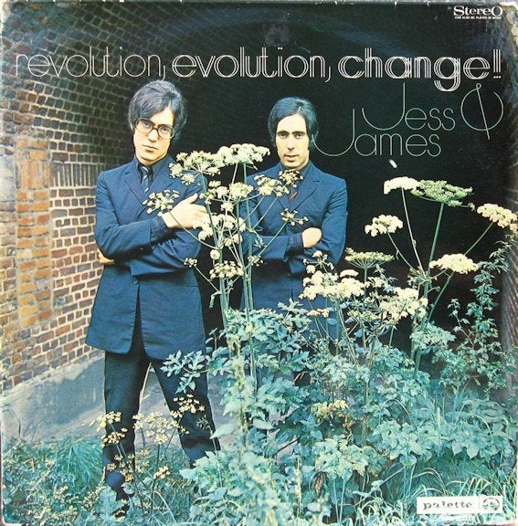 JESS & JAMES REVOLUTION,EVOLUTION,CHANGE, LP, Gebruikt, 12 inch, Poprock